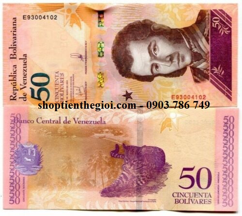 Venezuela 20 Vieinte Bolivares 2018 UNC